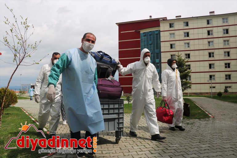 kişi süreleri 184 gönderildi dolan AĞRI Karantina - evlerine 4