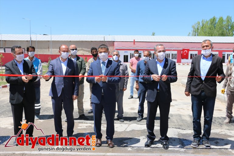 Erciş'te Temizlik İşleri Müdürlüğü hizmet binası açıldı