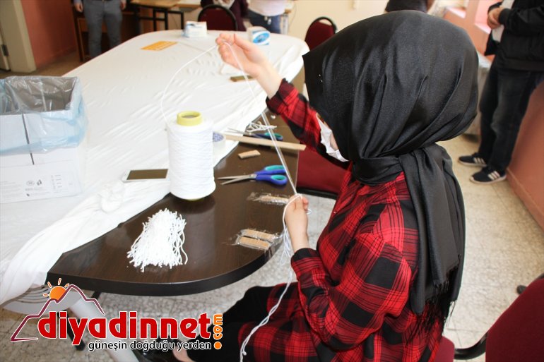 gönüllü üretimi kadınlar gerçekleştiriyor Hizan