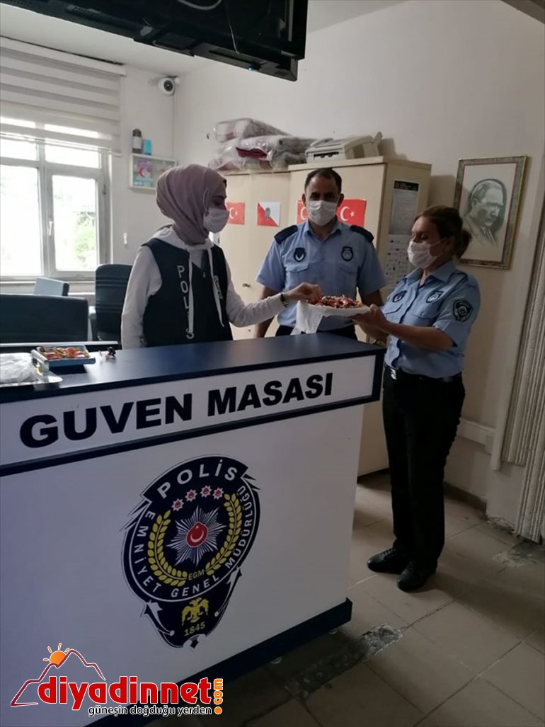 ziyaret polisleri başındaki zabıtalar, etti görev Iğdır
