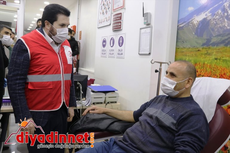 kan personelinden bağışı Ağrı Belediyesi 5