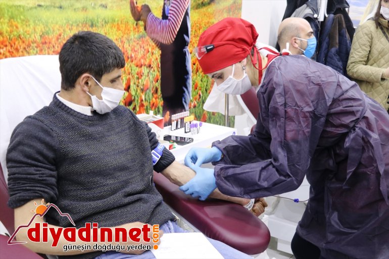 Ağrı Belediyesi kan bağışı personelinden 2