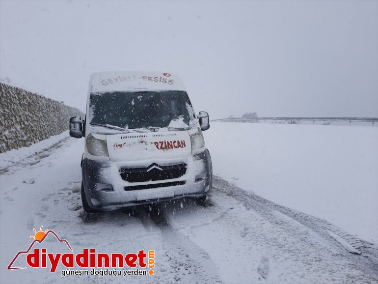Kar ve tipi - ERZİNCAN/GÜMÜŞHANE aksatıyor ulaşımı 1