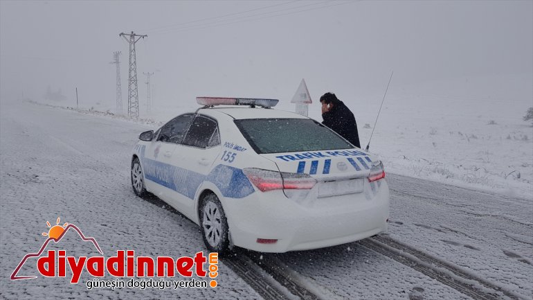 ERZİNCAN/GÜMÜŞHANE tipi ulaşımı aksatıyor Kar - ve 5