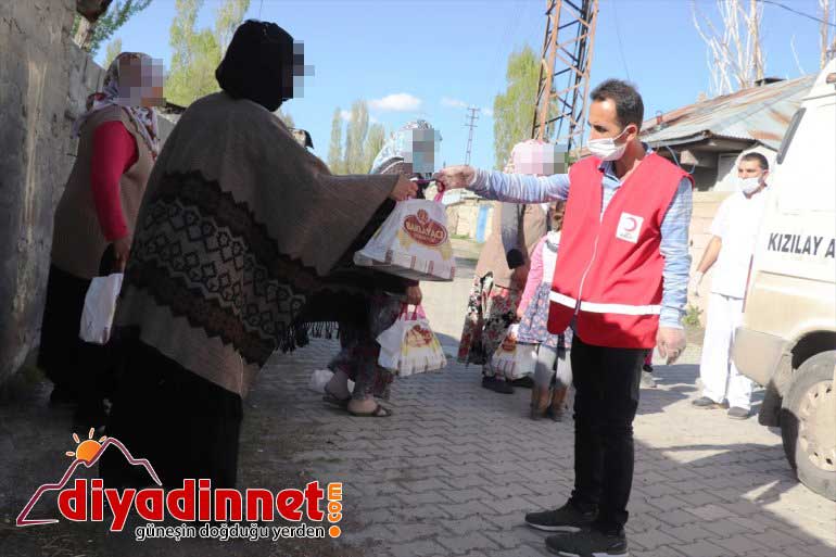 tatlandırıyor Kızılay sahibi ailelerin Ağrı