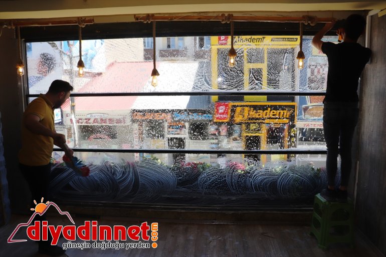 ve hazırlık açılmak yapıyor kafeler için yeniden Lokanta, restoran  3