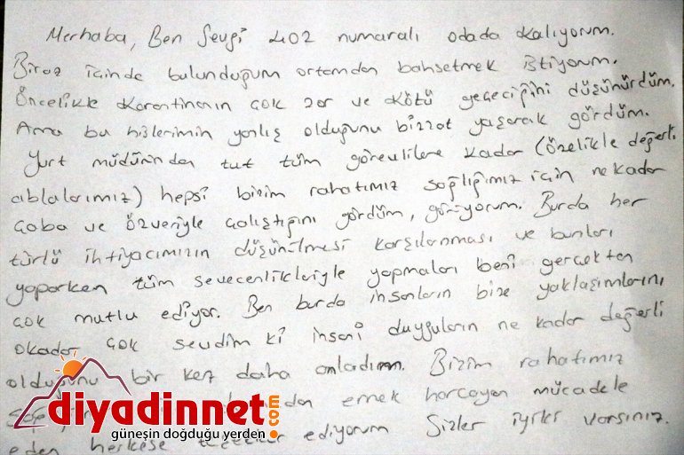 alınan memnuniyetlerini Ağrı