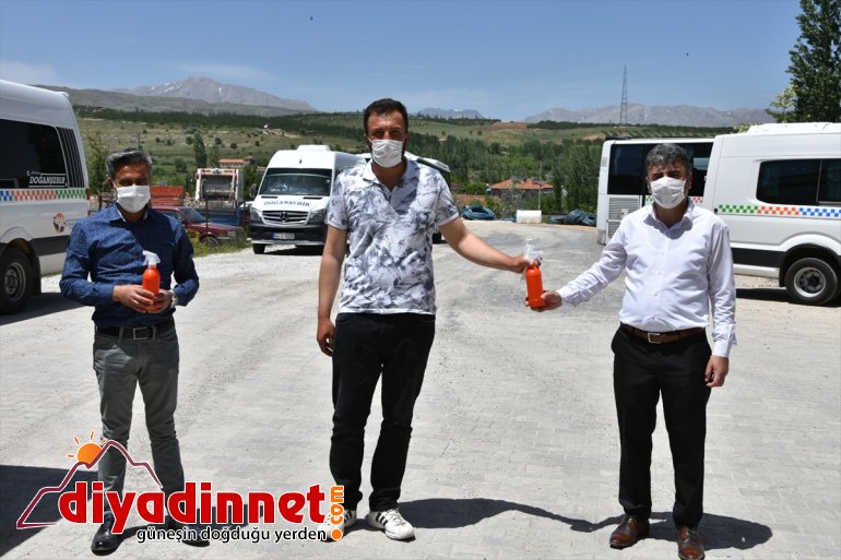 malzemesi dağıtıldı ve şoför Doğanşehir