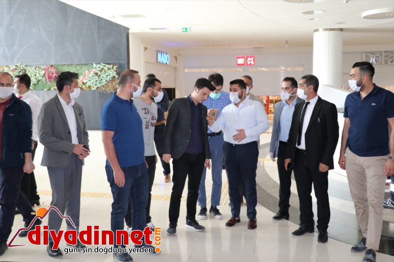 AVM denetlendi öncesi Van açılış 2