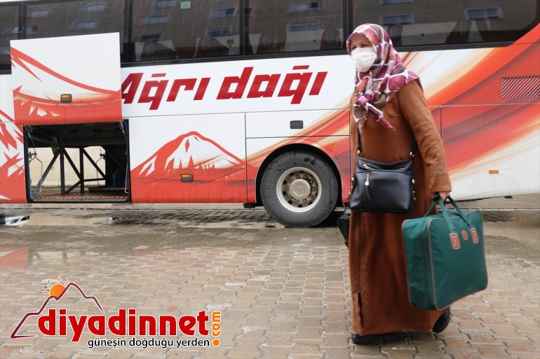 vatandaşların vedalaşması karantina duygulandırdı süresi Ağrı