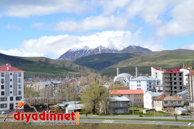 büründü beyaza 3 rakımlı Ağrı