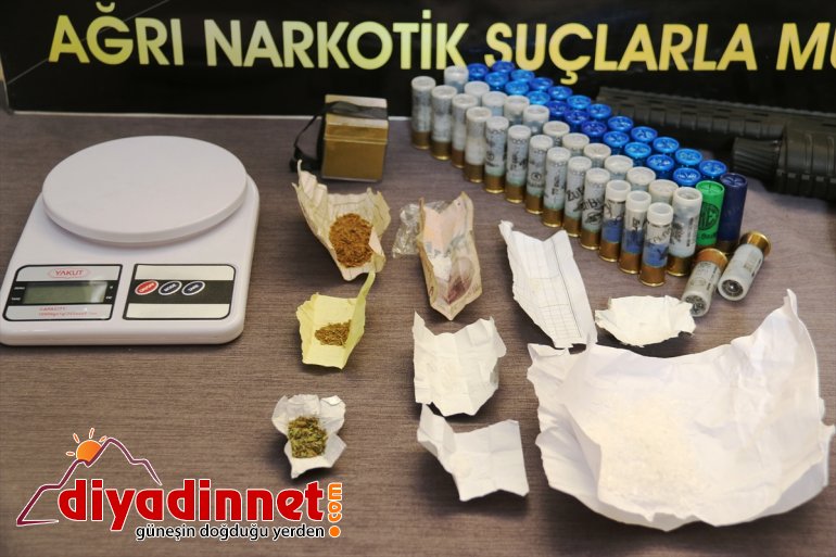 Ağrı merkezli uyuşturucu operasyonunda zanlı tutuklandı7