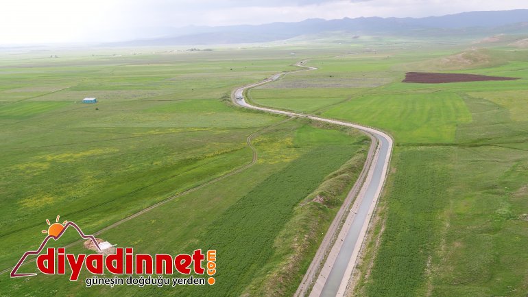Ağrı'da sulanacak tarım arazileriyle ülke ekonomisine 97 milyon liralık katkı sağlanacak
