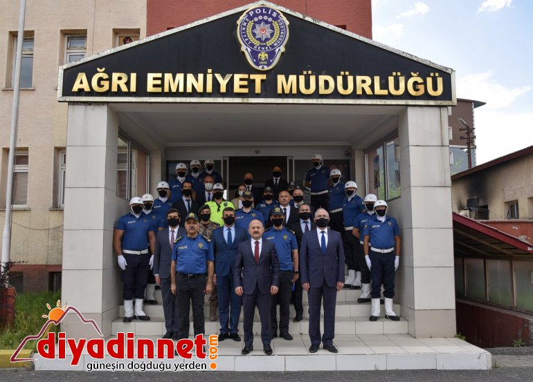 ağrı valisi osman varol emniyet ziyareti6