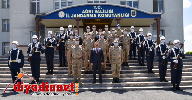 ağrı valisi osman varol jandarma ziyareti5