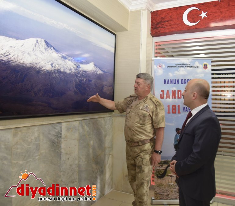 ağrı valisi osman varol jandarma ziyareti7