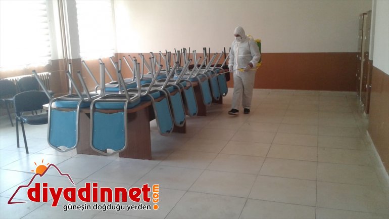 öncesi dezenfekte okullar sınav Ağrı