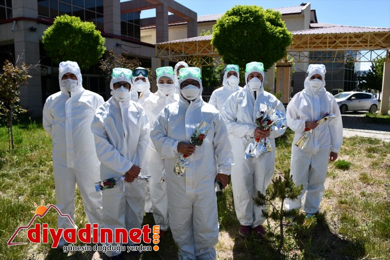 sürpriz başarılı çiçekli  ekibine engellilerden Ağrılı pandemi 3
