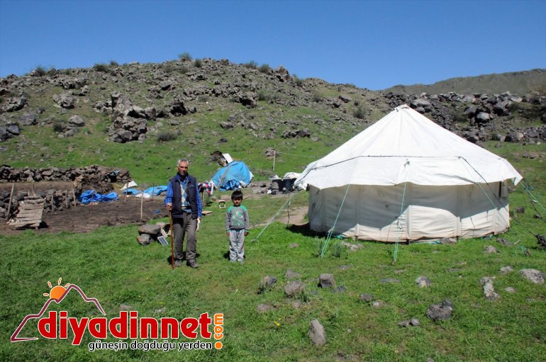 göçerlerlerle verimli şenlendi yaylaları Doğu