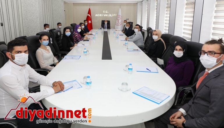 Ağrı da eğitim ve öğretim konulu proje toplantısı yapıldı2