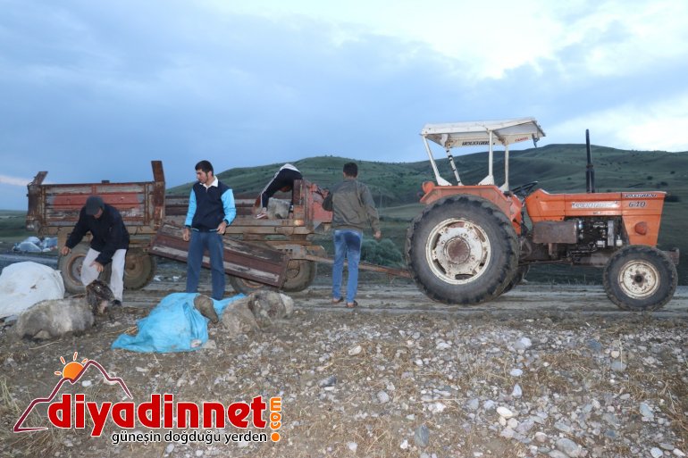 Ağrı da sel felaketinde işçiler ölümle burun buruna geldi6