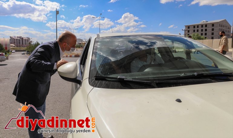 Ağrı denetimine Varol, trafik Osman katıldı Valisi 2