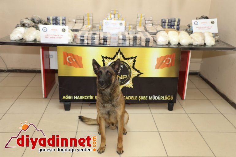 tırda ele bir 70 kilogram Ağrı