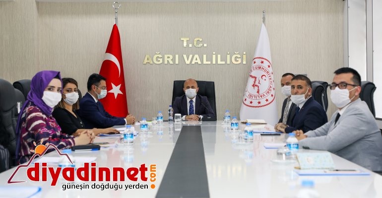 Ağrı’da eğitim ve öğretim konulu proje toplantısı yapıldı