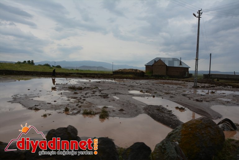 neden oldu etkili sağanak hasara olan Ağrı