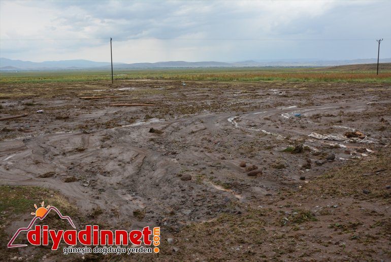 hasara olan etkili oldu sağanak Ağrı