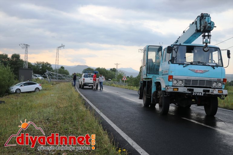 çarpmasıyla elektrik otomobilin Ağrı