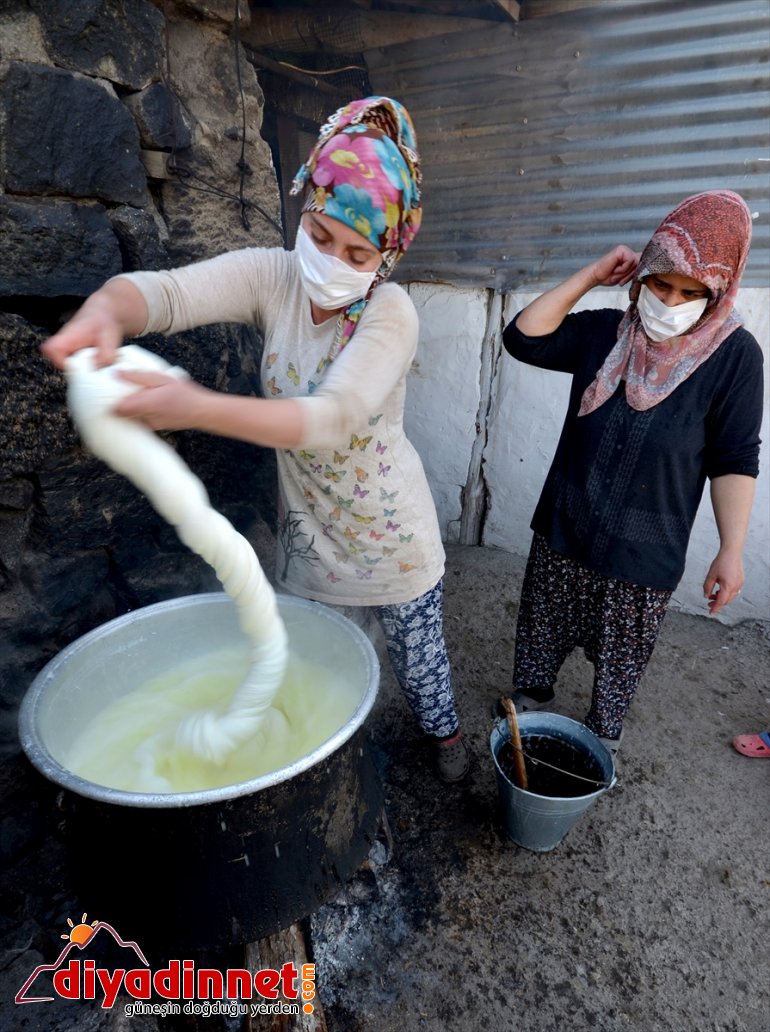  peyniri imece yakılıyor lezzet Asırlık için çeçil usulü kazanlar 15