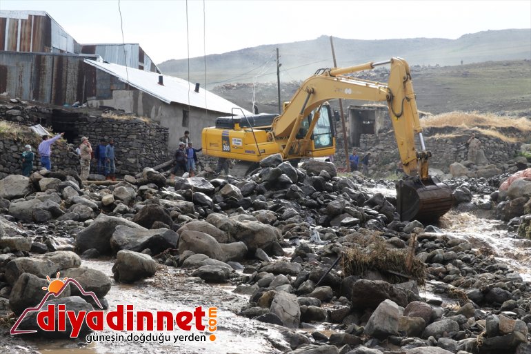 Kars ve ev meydana selde gördü gelen hasar 26 Ağrı