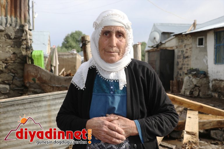 gördü selde hasar Kars gelen ve 26 ev meydana Ağrı