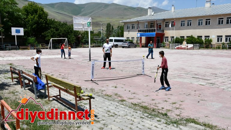 çok AĞRI sportif çocukları timi - Köy spor gezici ile artık 9