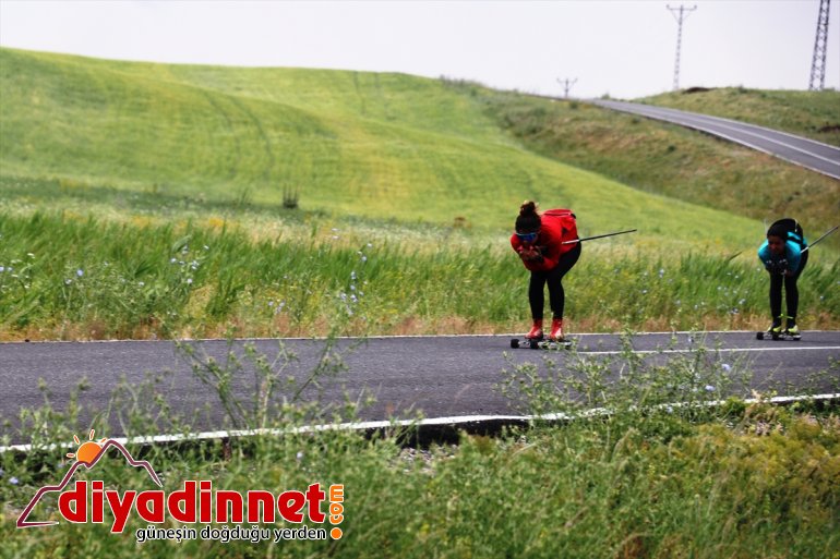 kotası AĞRI koşucular, kayaklı için asfaltta ter Milli döküyor - olimpiyat 14