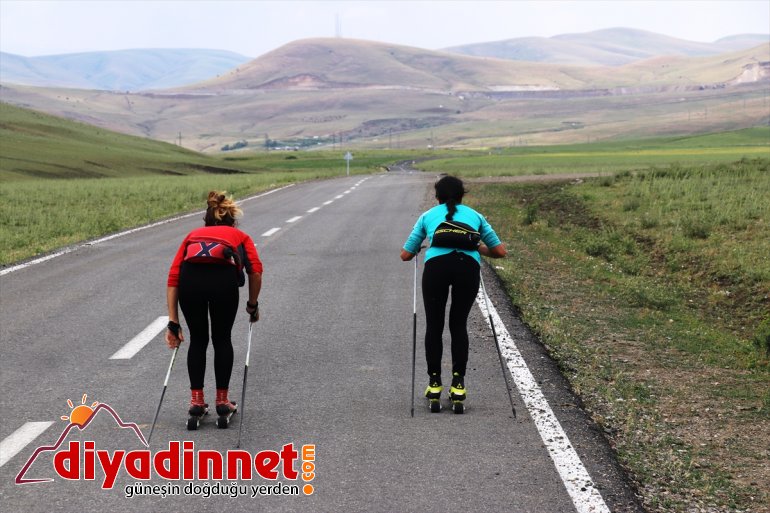 asfaltta döküyor ter AĞRI için kotası koşucular, kayaklı olimpiyat - Milli 5