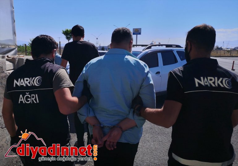 eroin ele 42 AĞRI - 208 kilo gram geçirildi 3