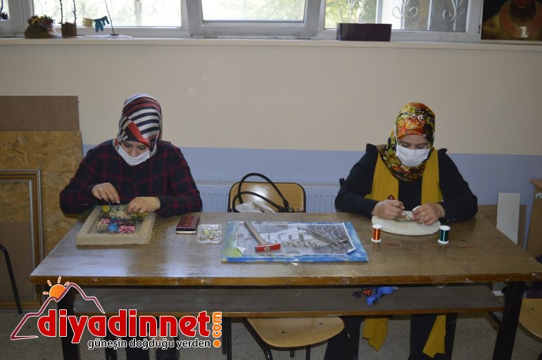 Ağrılı kadınlar halk eğitim kursları ile meslek sahibi oluyor2