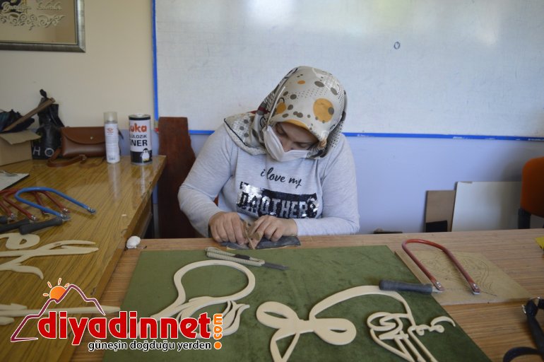 Ağrılı kadınlar halk eğitim kursları ile meslek sahibi oluyor6