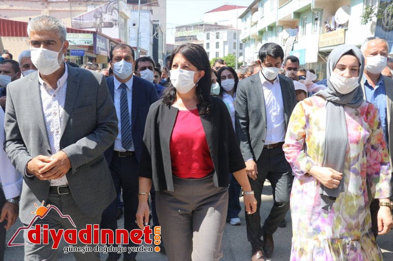 HDP Eş Genel Başkanı Pervin Buldan Ağrı'da vatandaşlarla buluştu