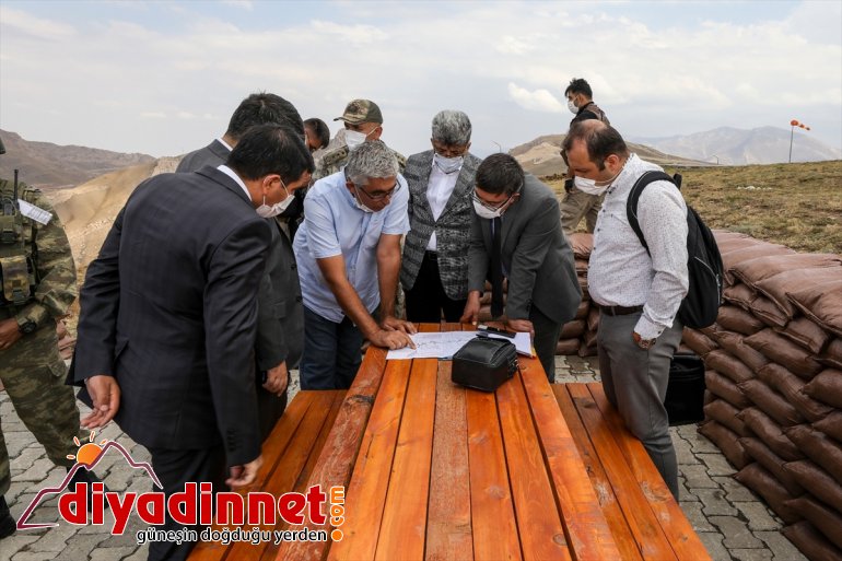 Türkiye-İran Bilmez, güvenlik süren yapımı Valisi Van inceledi sınırında duvarını 8