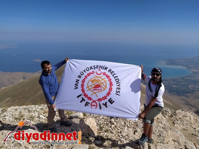 Van'da itfaiyeciler Ağrı Dağı'na tırmanacak