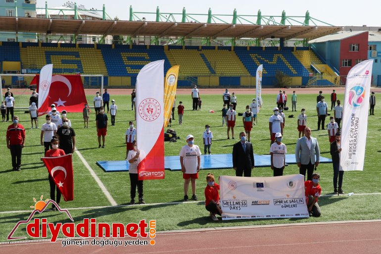 Ağrı da Avrupa Spor Haftası Etkinlikleri Başladı2