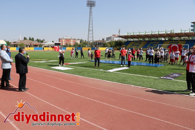 Ağrı da Avrupa Spor Haftası Etkinlikleri Başladı12