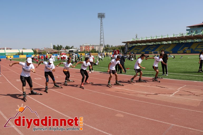 Ağrı da Avrupa Spor Haftası Etkinlikleri Başladı7