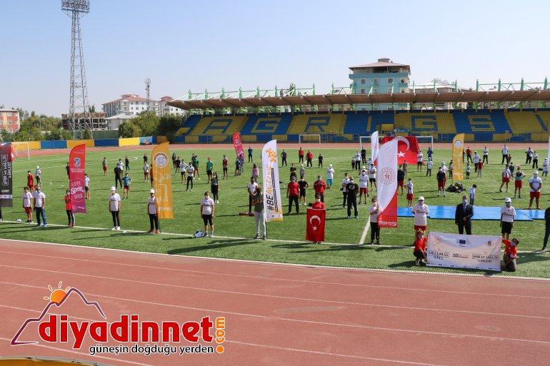 Ağrı’da Avrupa Spor Haftası Etkinlikleri Başladı.
