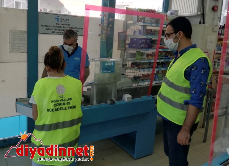 Ağrı'da karantina kuralını ihlal eden 4 kişiye 12 bin 600 lira para cezası