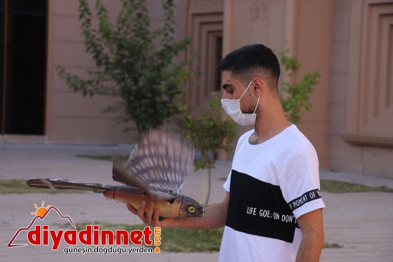 kuş üniversite ürettiği sergilenecek robot TEKNOFEST