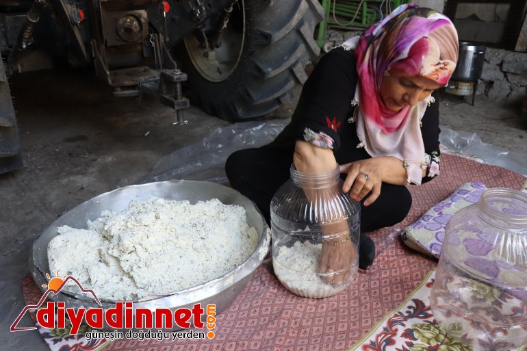 Doğal yollarla üretilen peynirler kışın tüketilmek üzere toprağa gömülüyor